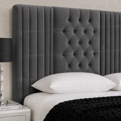 Luxury CHELSEA Tufted Bed Frame & Matching Bench - Double, King & Super King