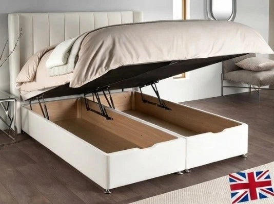 Bed Luxury Ottoman Storage - Modern Hydraulic Lift Bed Frame - All size UK