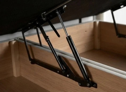 Bed Luxury Ottoman Storage - Modern Hydraulic Lift Bed Frame - All size UK