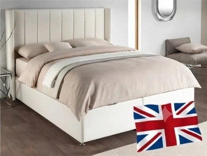 Bed Luxury Ottoman Storage - Modern Hydraulic Lift Bed Frame - All size UK