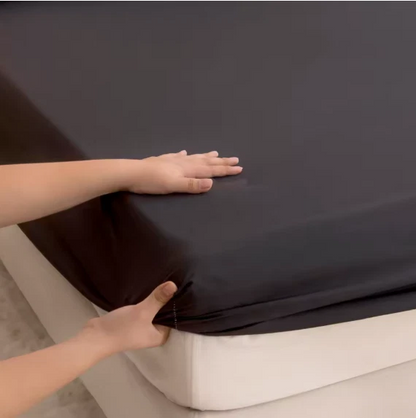 Waterproof Fitted Bed Sheet 360 Elastic Mattress Protector Single Double