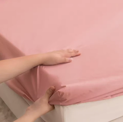 Waterproof Fitted Bed Sheet 360 Elastic Mattress Protector Single Double